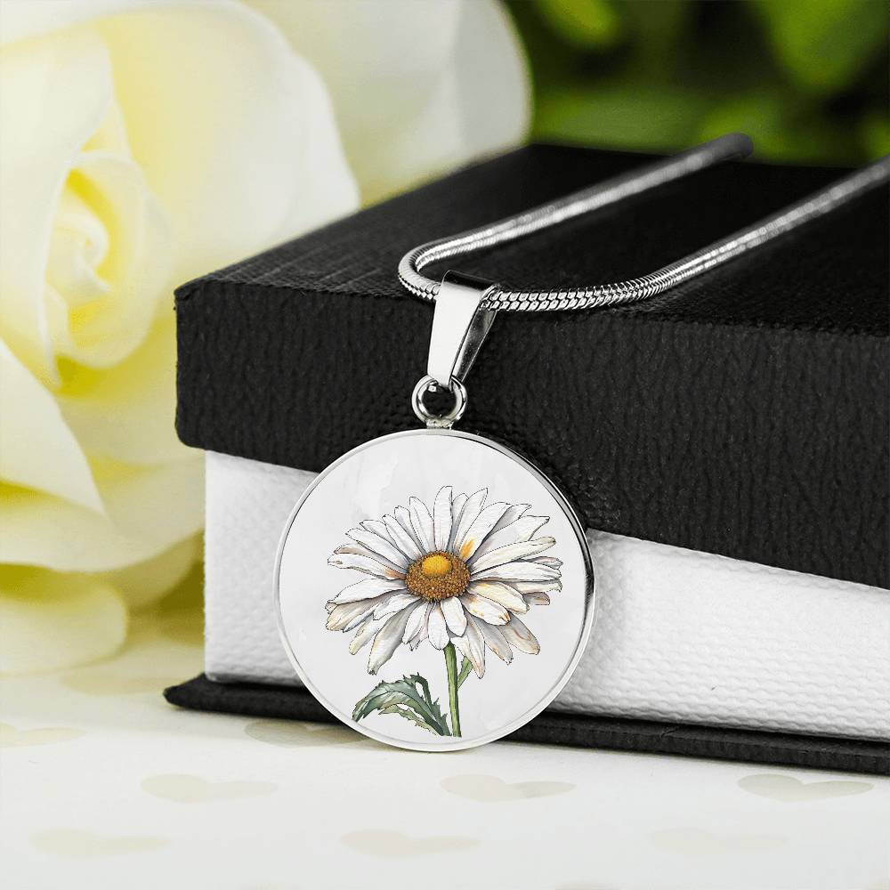 Birth Month Flower Necklace