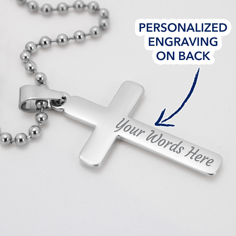 Worlds Greatest Dad Cross Necklace