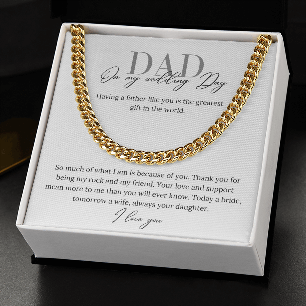 Father of the Bride, greatest gift, gray