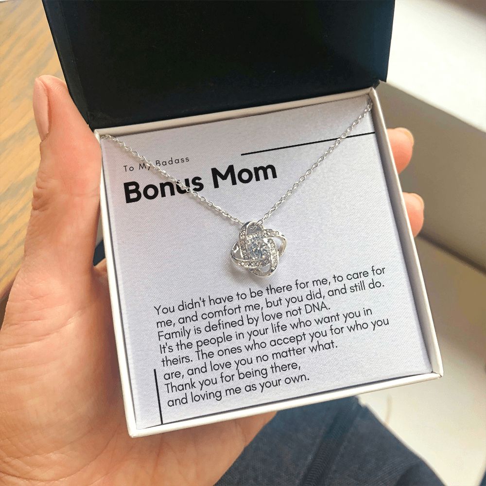 Bonus Mom Gift, bnsm4, badass, love not DNA - swiss white