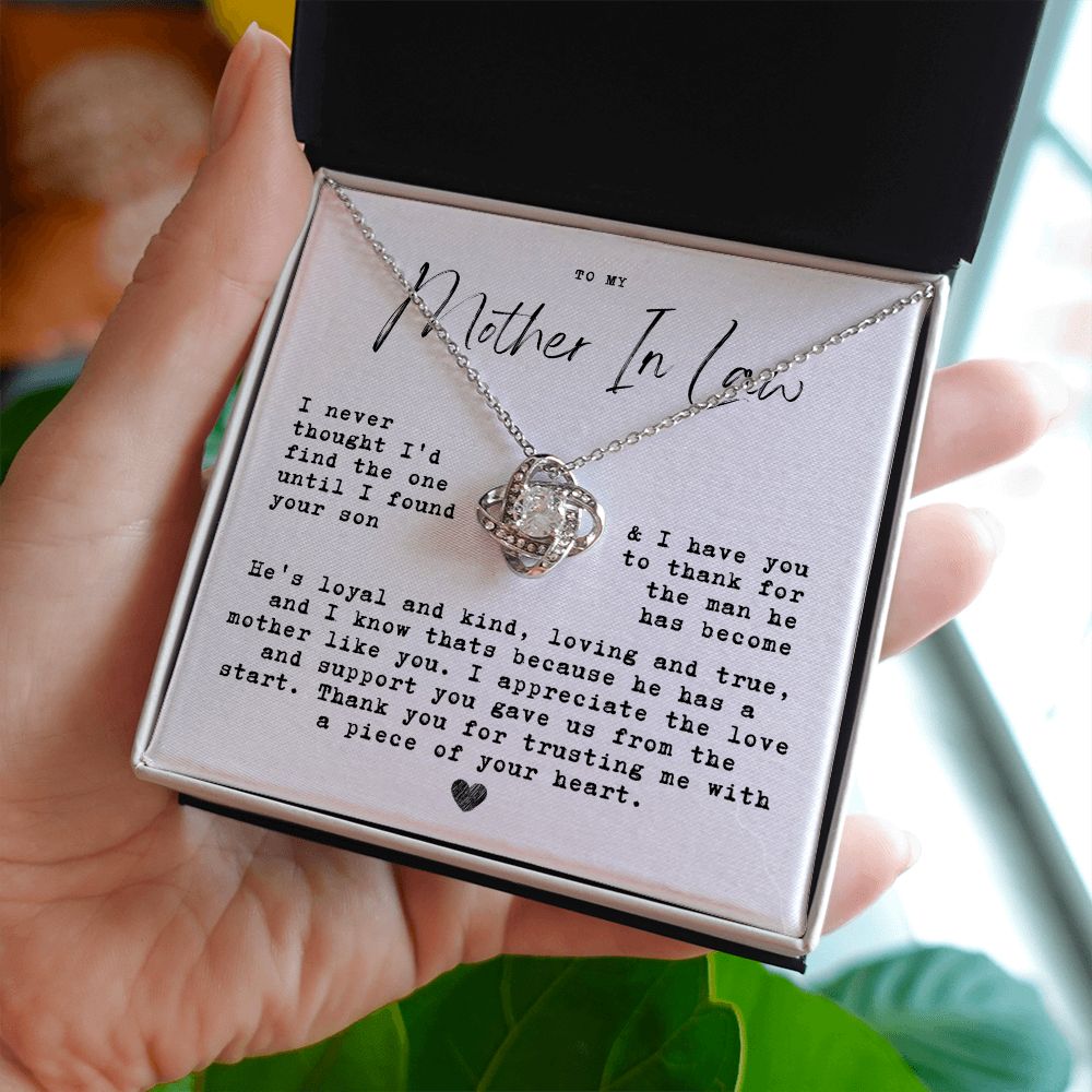 To My Mother-In-Law, I never thought