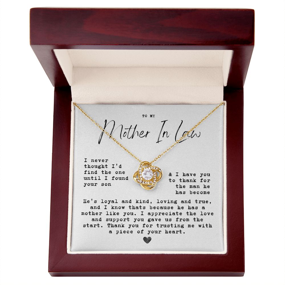 To My Mother-In-Law, I never thought