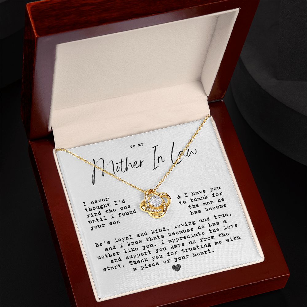 To My Mother-In-Law, I never thought