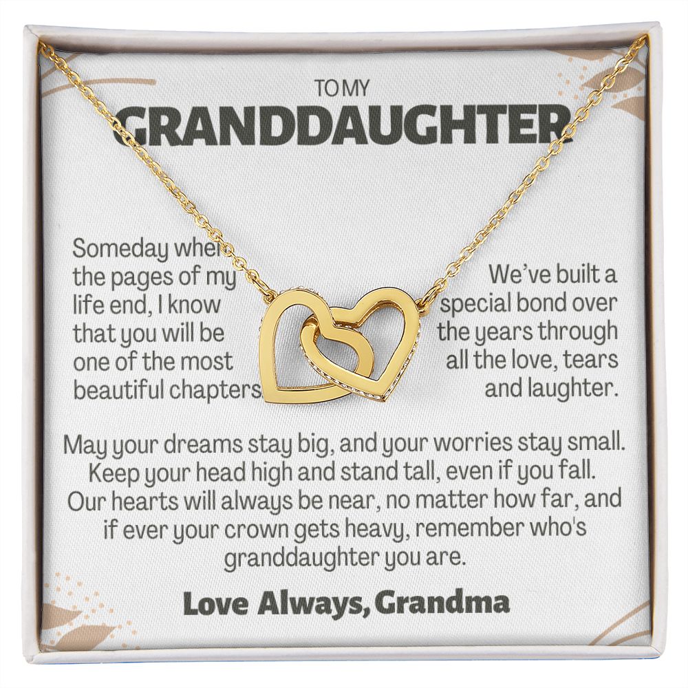 GD4 - to granddaughter - from grandma