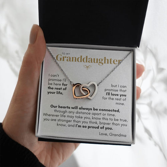 To Granddaughter from Grandma, Connected by Heart