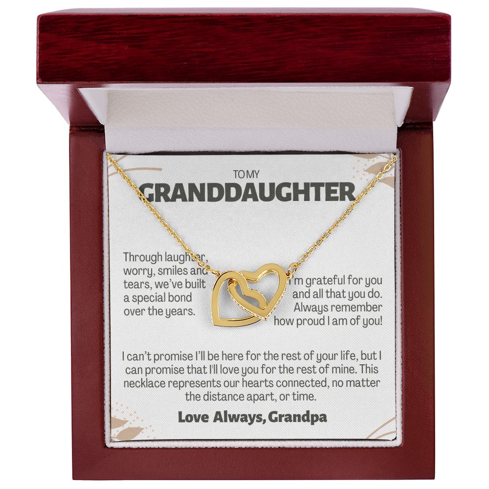 To Granddaughter from Grandpa, Three Things