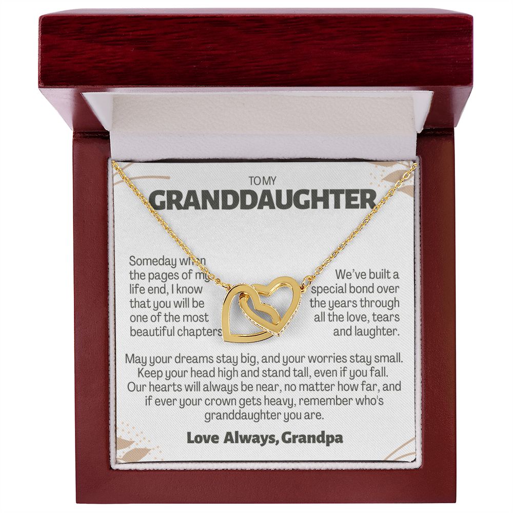 GD4 - to granddaughter - from grandpa