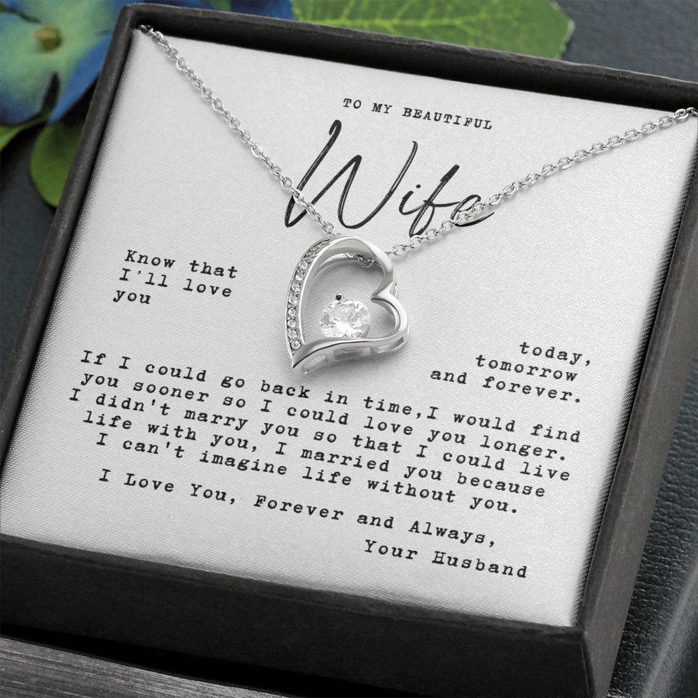 To my wife - today, tomorrow and forever split