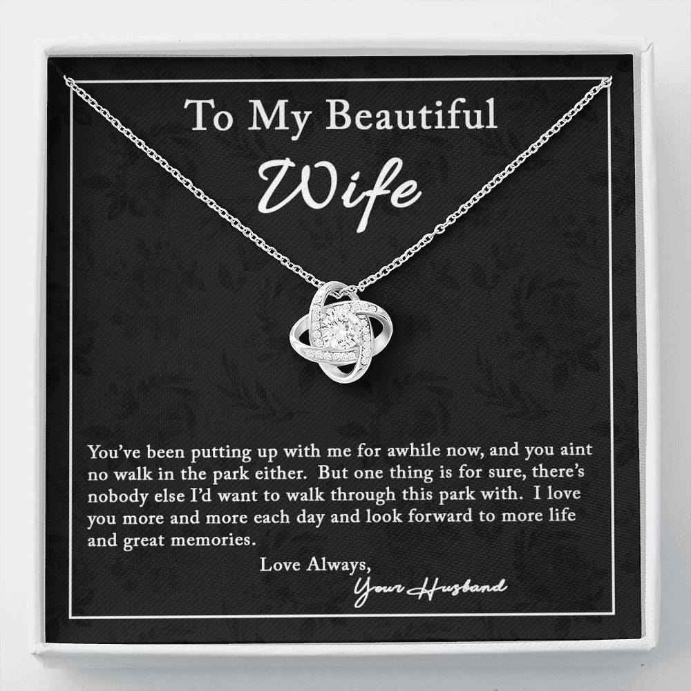 To my wife, Funny, rude, Anniversary gift for wife from Husband Humor card, watercolor rose with white text