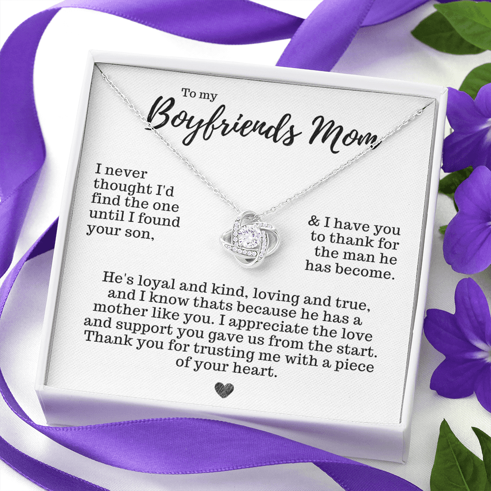 To my boyfriends mom, I never thought