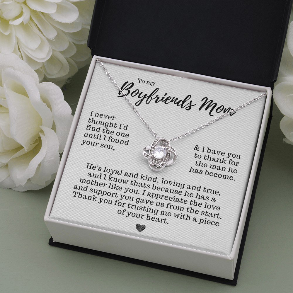 To my boyfriends mom, I never thought