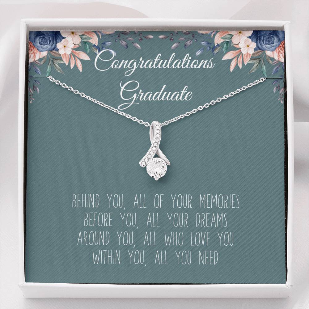Congratulations Graduate Floral Necklace