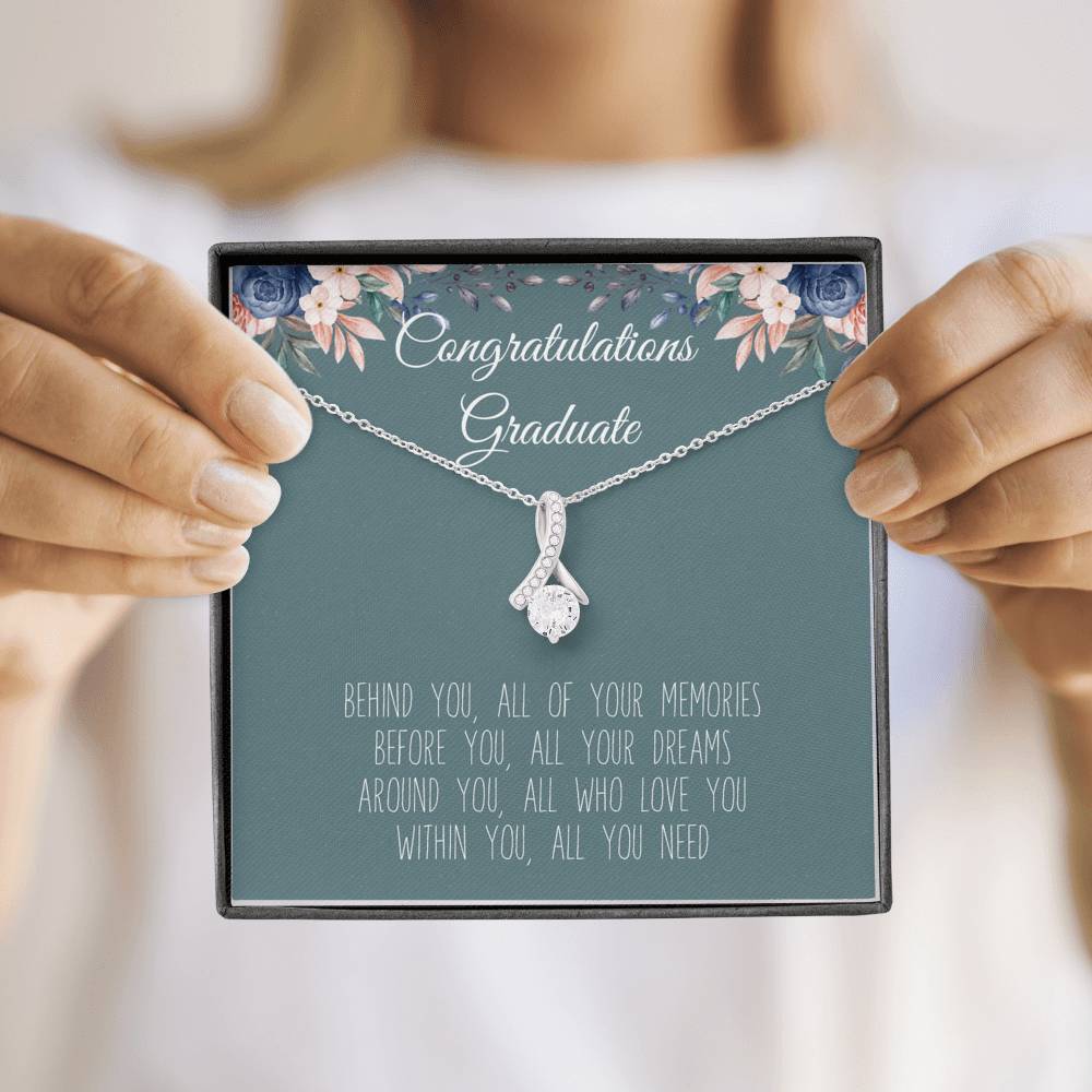 Congratulations Graduate Floral Necklace