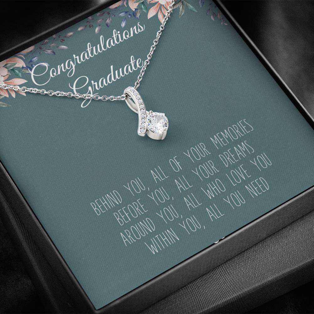 Congratulations Graduate Floral Necklace