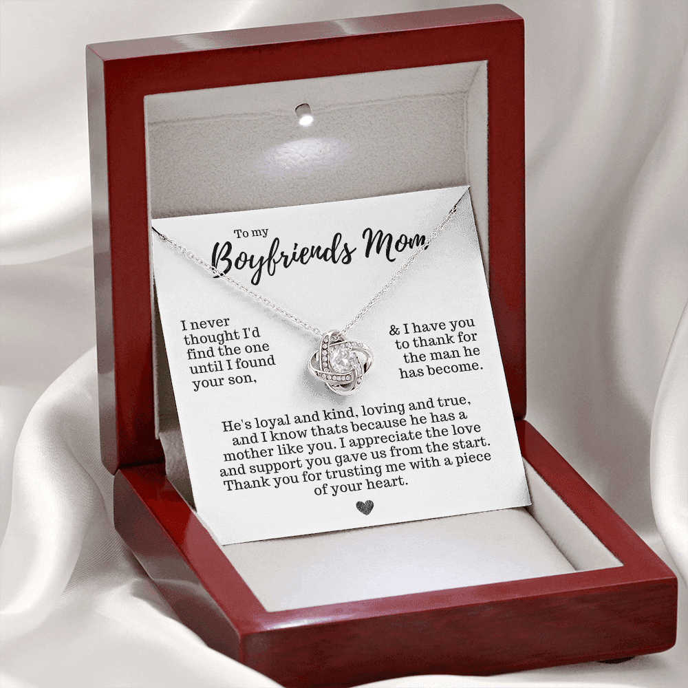 To my boyfriends mom, I never thought