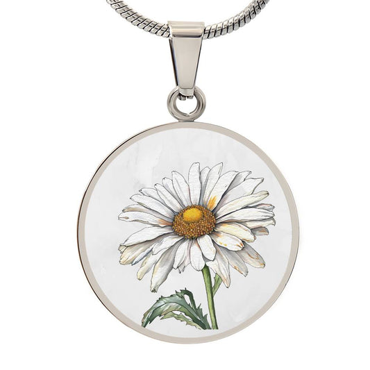 Birth Month Flower Necklace