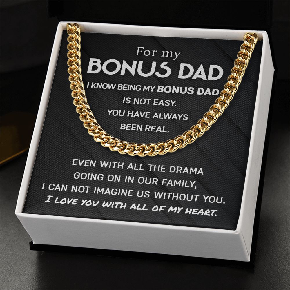 For my Bonus Dad Cuban Link