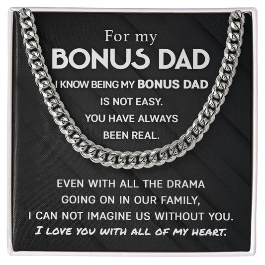 For my Bonus Dad Cuban Link