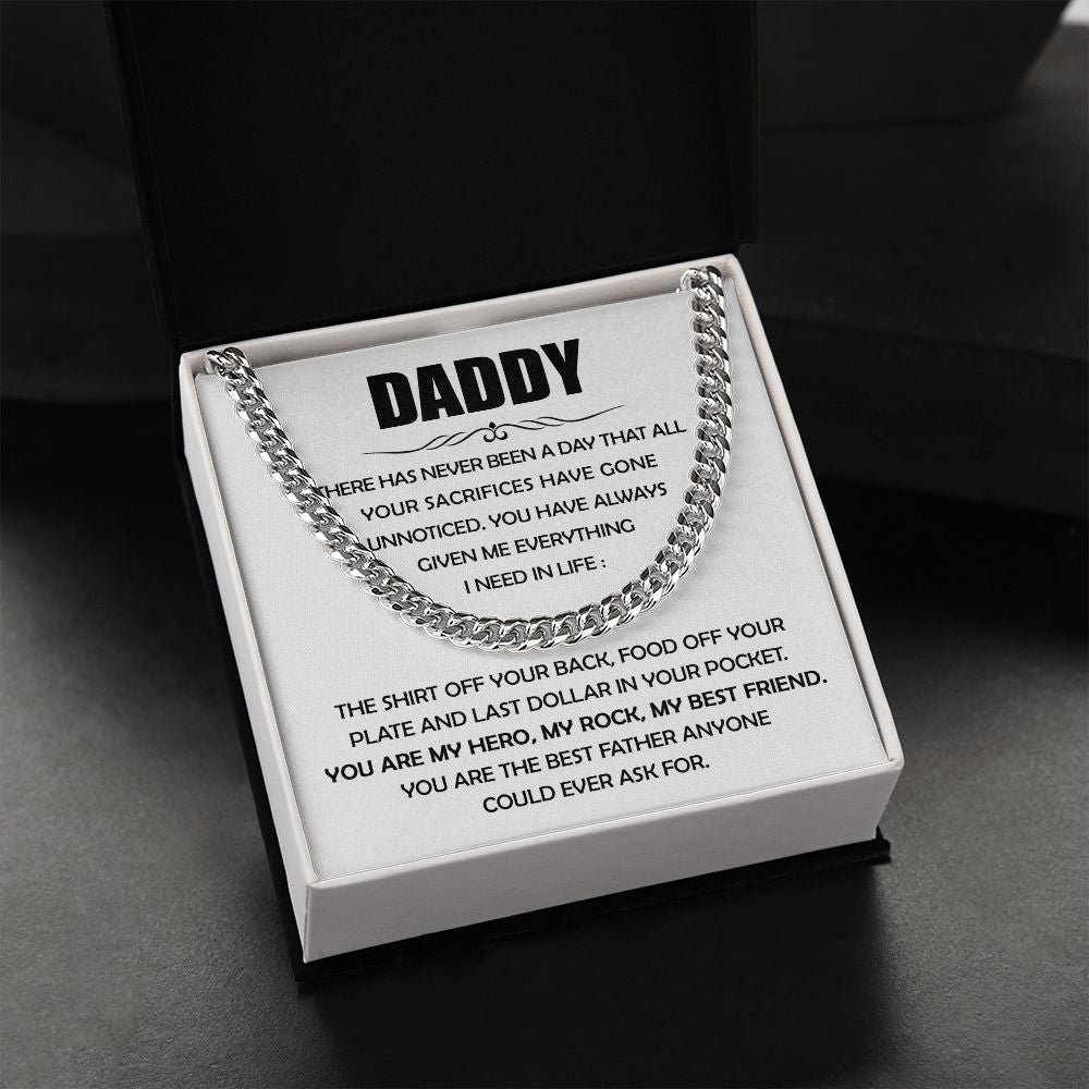 Daddy - Given Me Everything Cuban Link