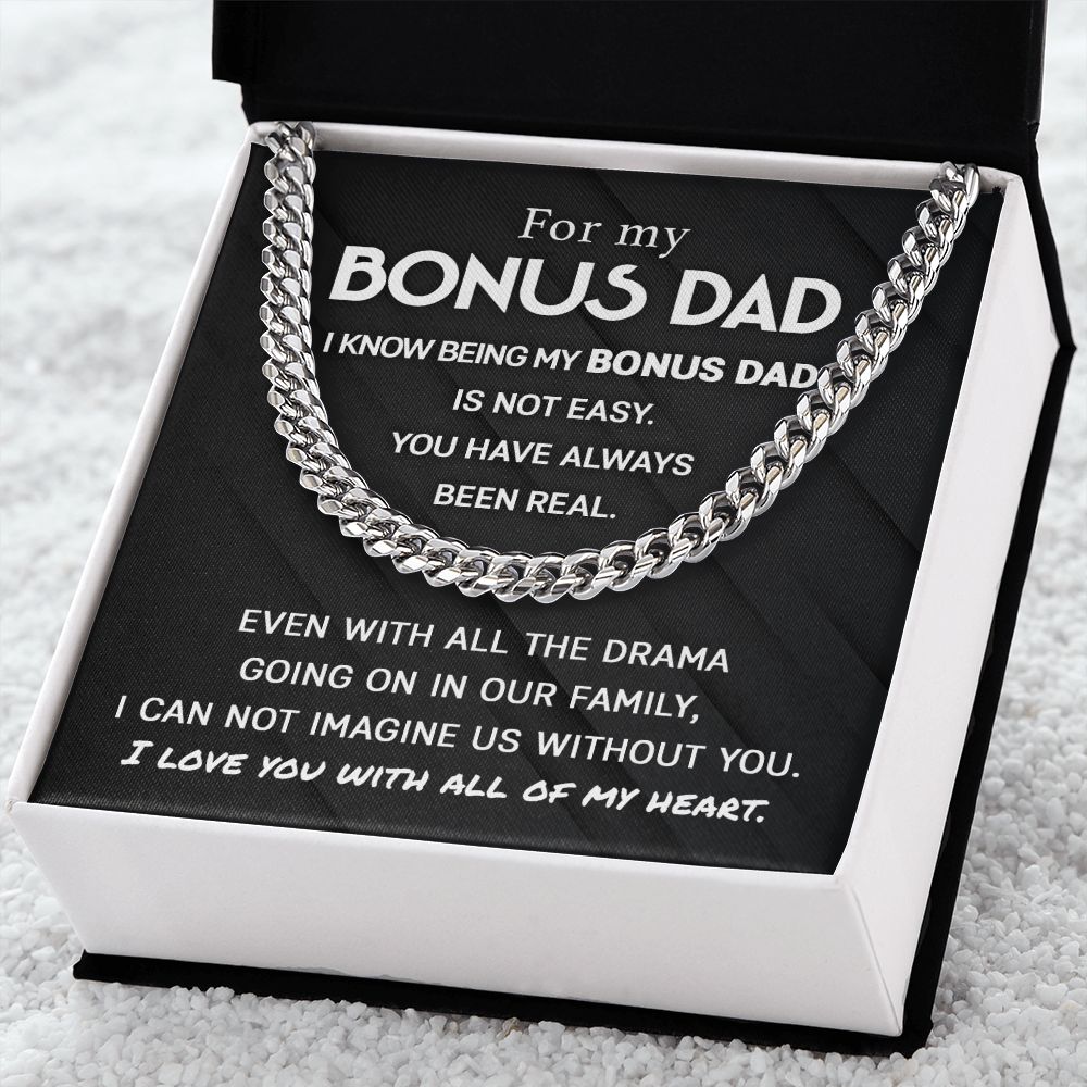 For my Bonus Dad Cuban Link