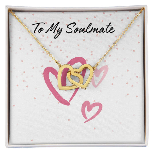 Personalized Interlocking Hearts