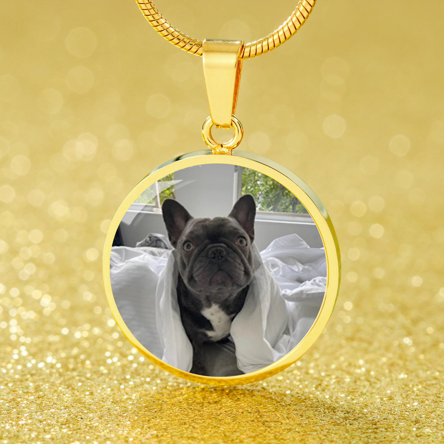 Picture Necklace, Circe Pendant, personalized photo