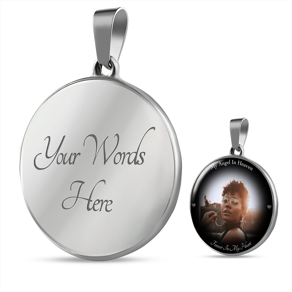 My Angel in Heaven Memorial necklace
