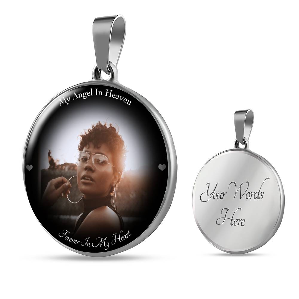 My Angel in Heaven Memorial necklace