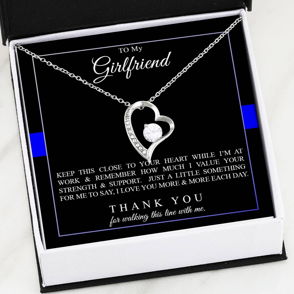 Police Girlfriend - Forever Love Necklace