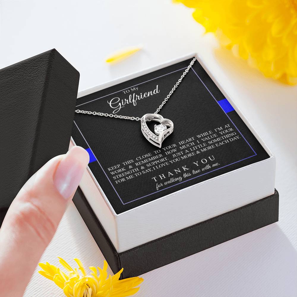 Police Girlfriend - Forever Love Necklace