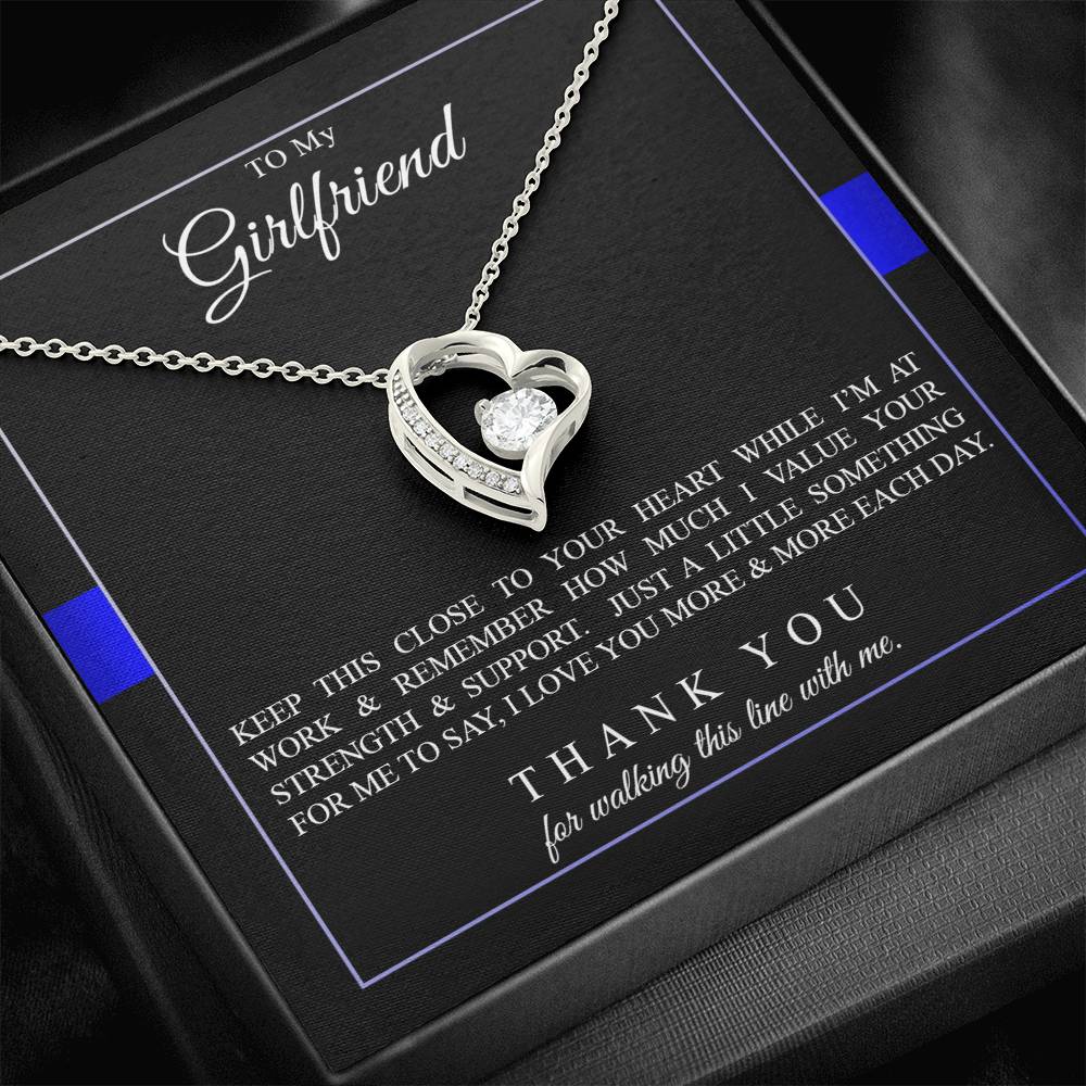Police Girlfriend - Forever Love Necklace