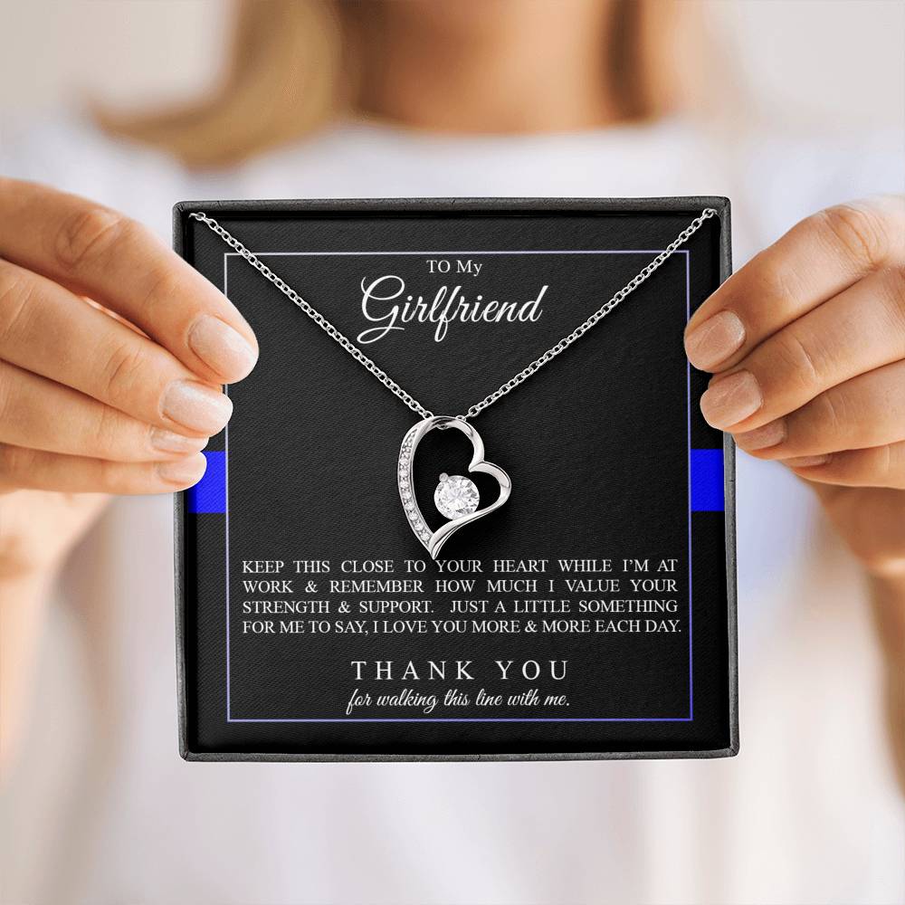 Police Girlfriend - Forever Love Necklace