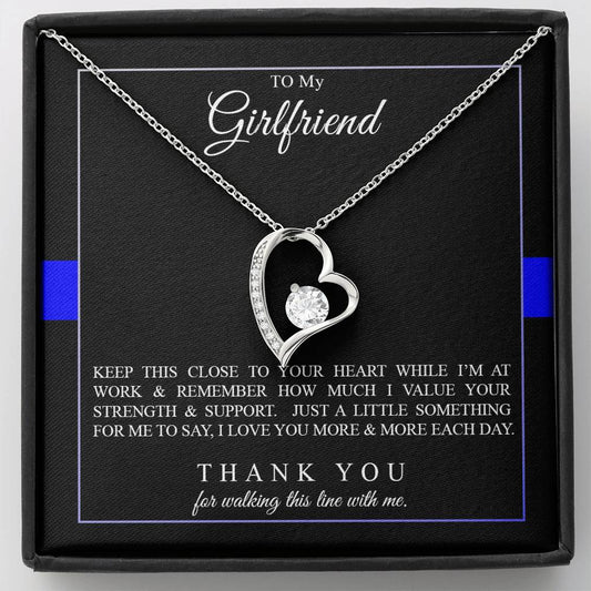 Police Girlfriend - Forever Love Necklace
