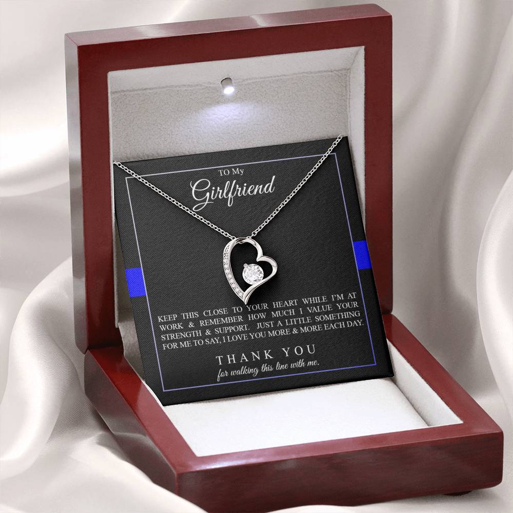 Police Girlfriend - Forever Love Necklace