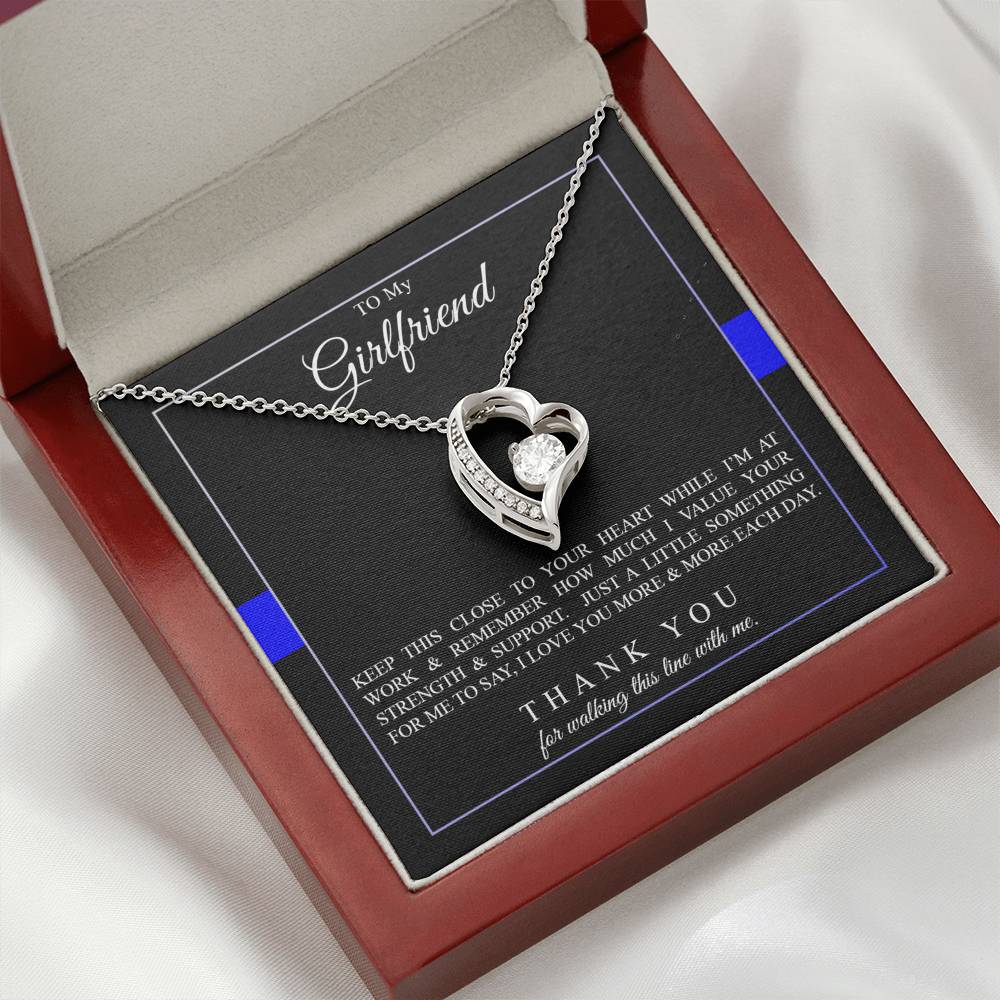 Police Girlfriend - Forever Love Necklace