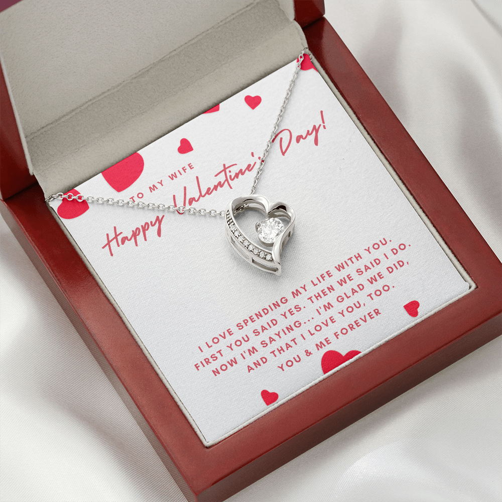 first you said yes, forever love, valentines