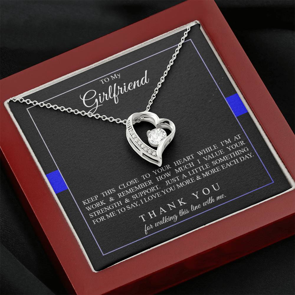 Police Girlfriend - Forever Love Necklace