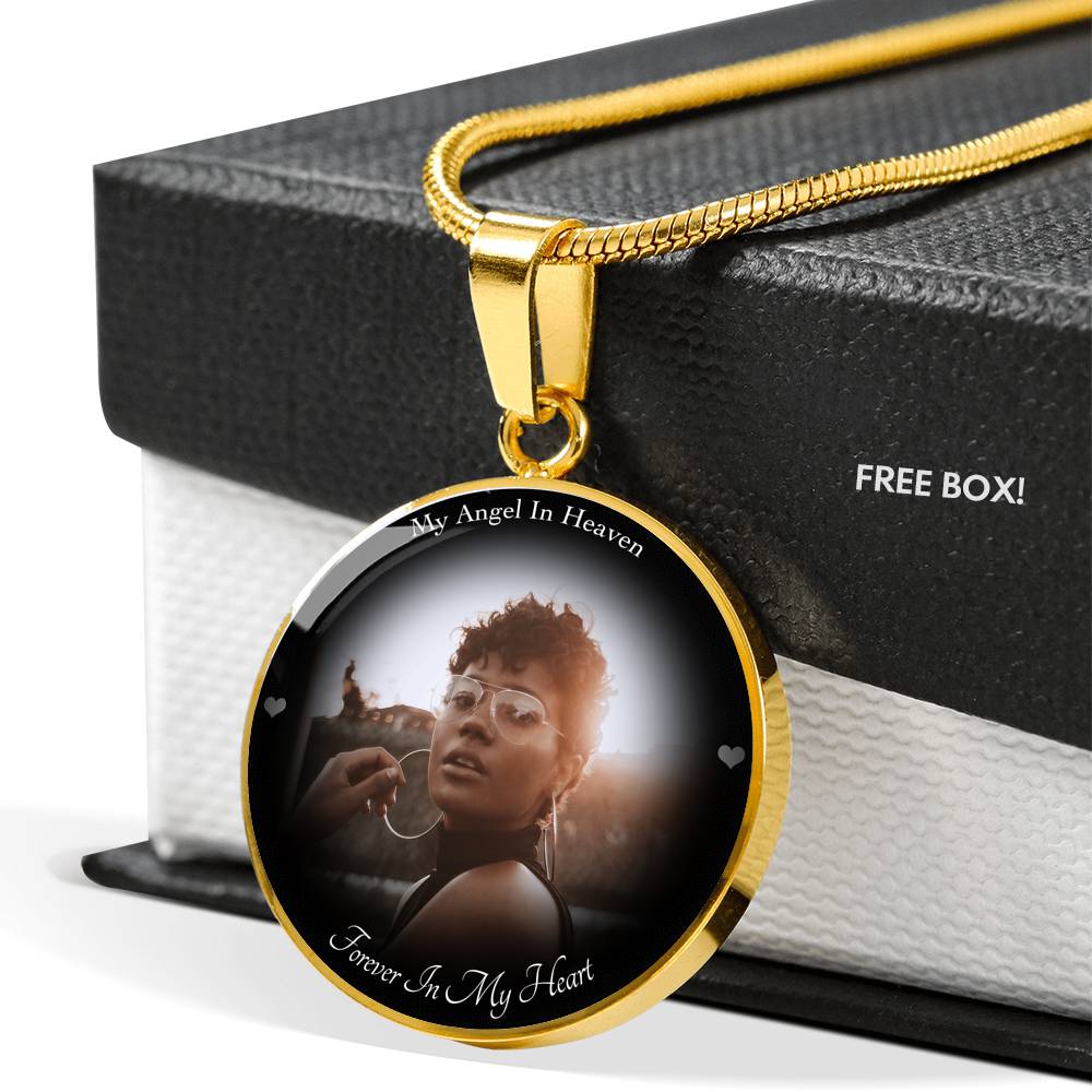 My Angel in Heaven Memorial necklace