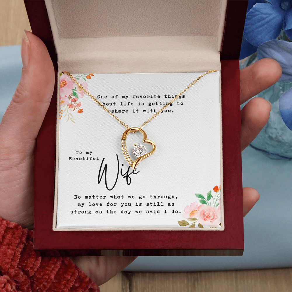To My wife , one of my favorite things