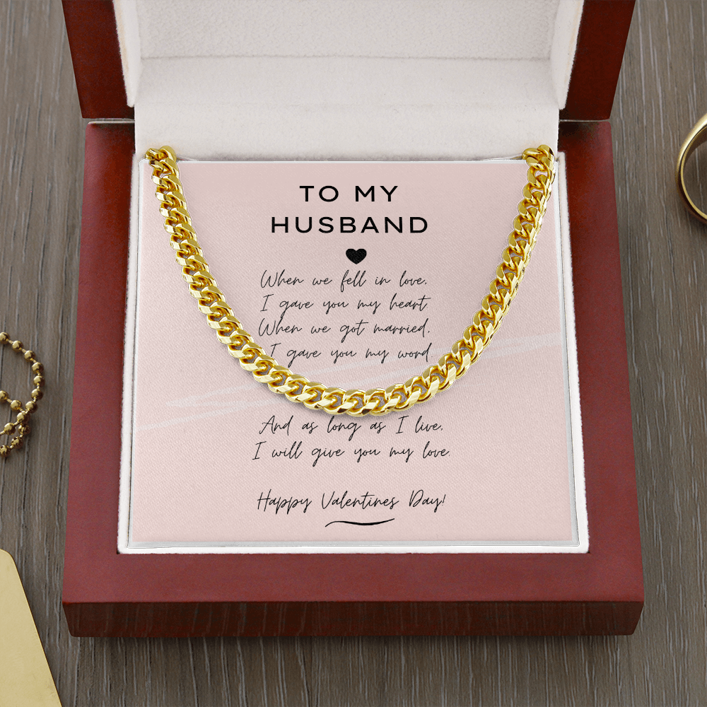 to my Husband, when we fell in love  pink