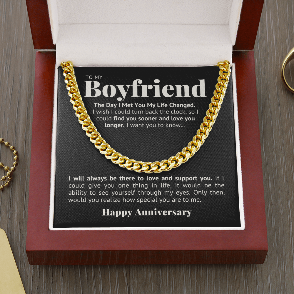Turn back the clock, Boyfriend Anniversary