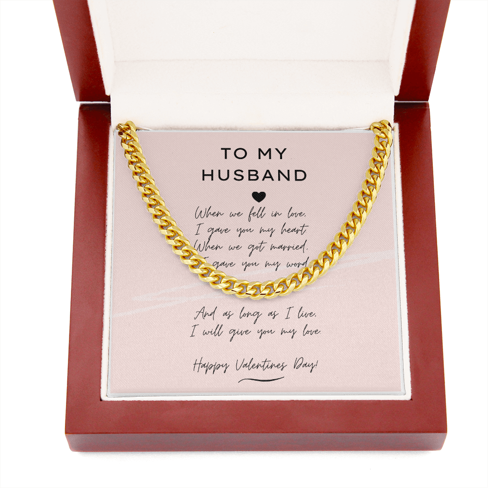 to my Husband, when we fell in love  pink