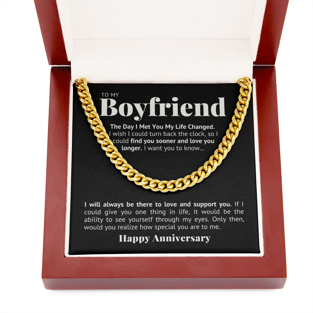 To my Boyfriend Happy anniversary, the day I met you - bfa2