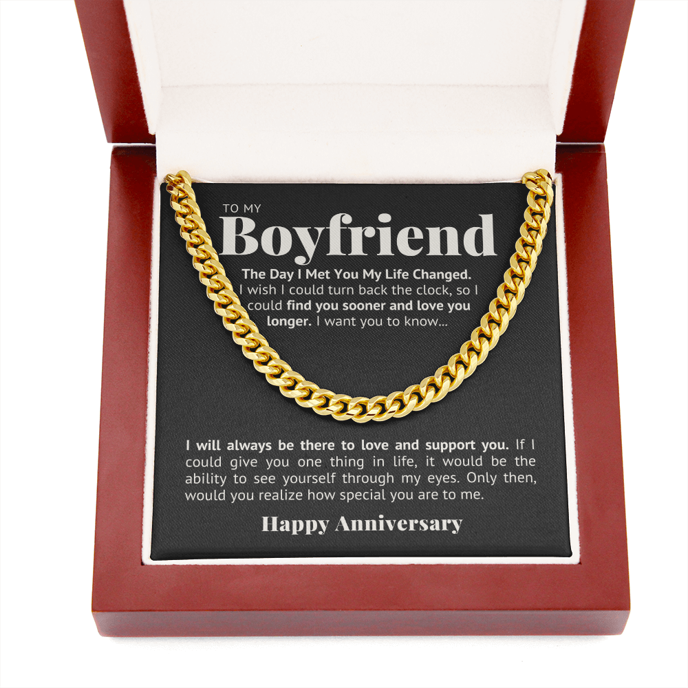 Turn back the clock, Boyfriend Anniversary