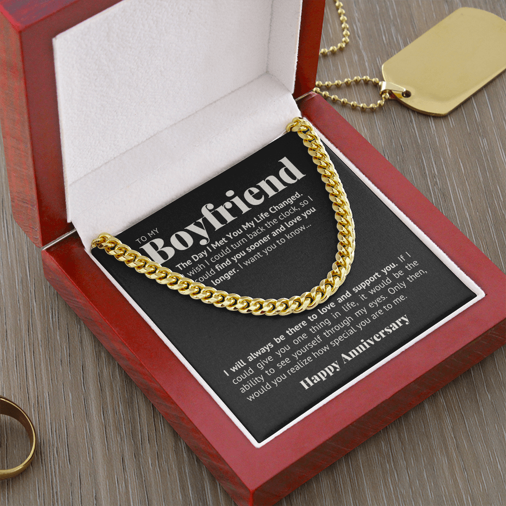 Turn back the clock, Boyfriend Anniversary
