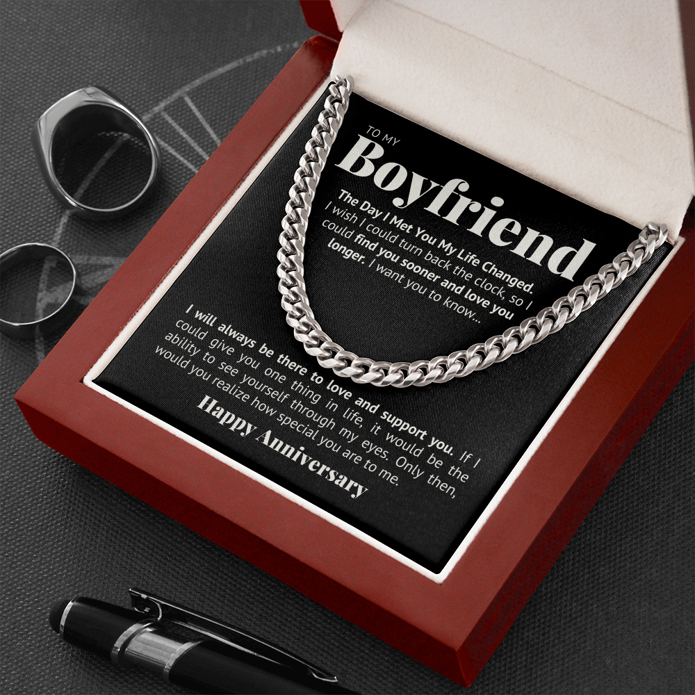To my Boyfriend Happy anniversary, the day I met you - bfa2