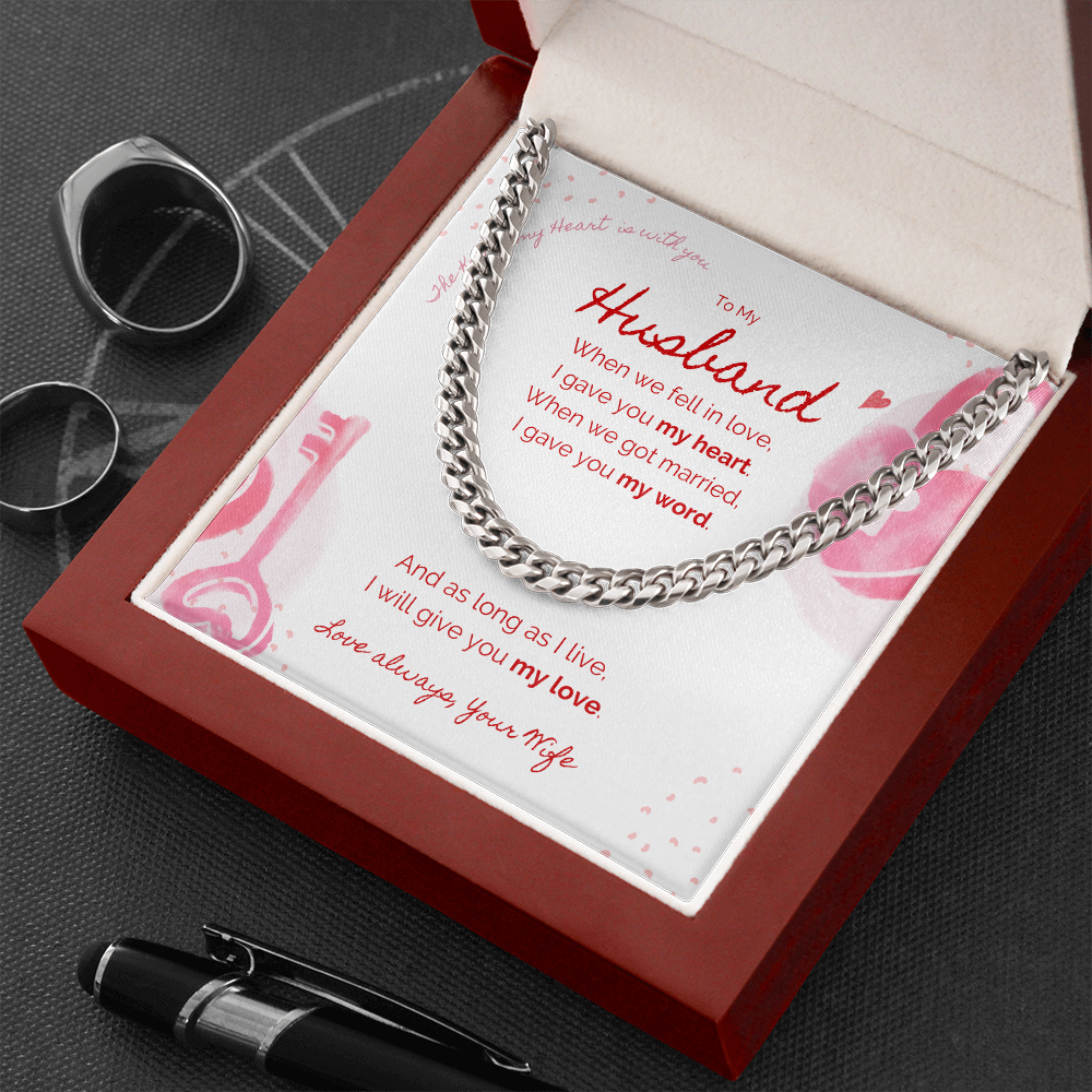to my husband, when we fell in love, valentine
