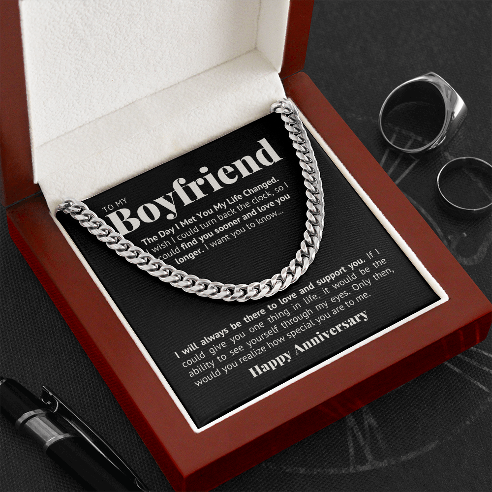To my Boyfriend Happy anniversary, the day I met you - bfa2