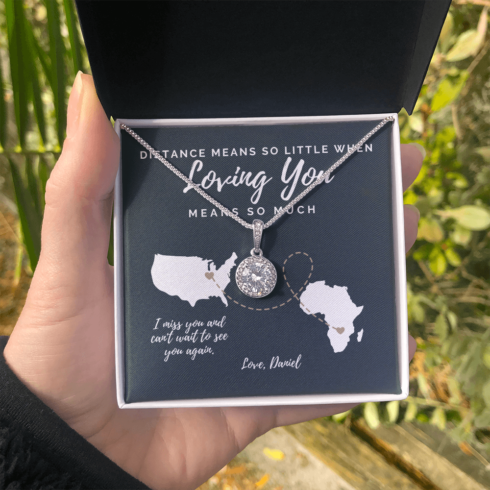 Distance means so little - loving you - For Her, Long Distance