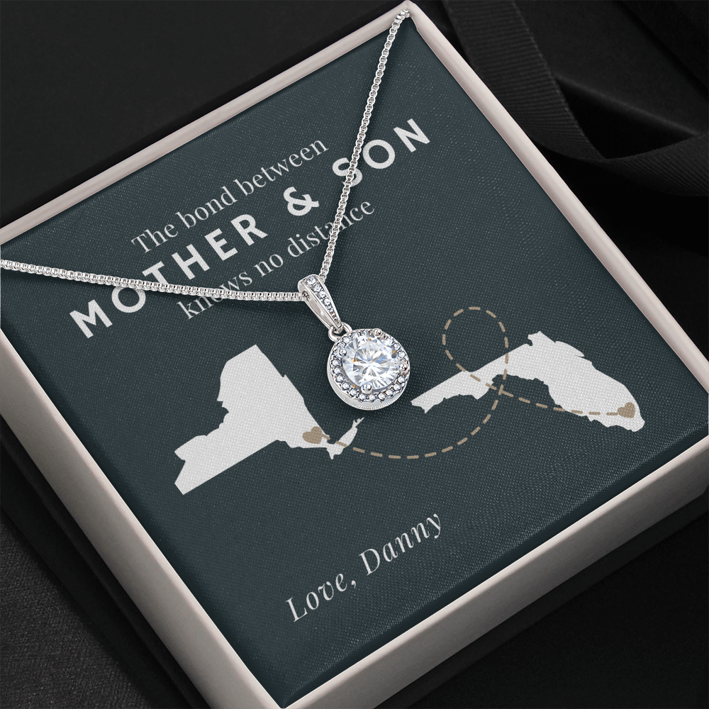 Love knows no distance - mother and son - For Mom
